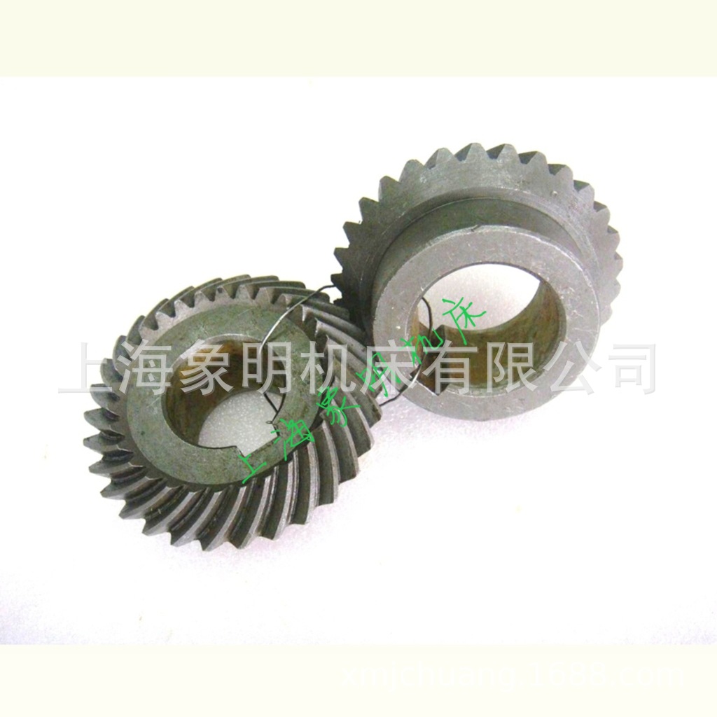 螺旋伞齿轮-上海第七机床厂X57-3C铣床立铣头大小弧伞齿轮轴 修理