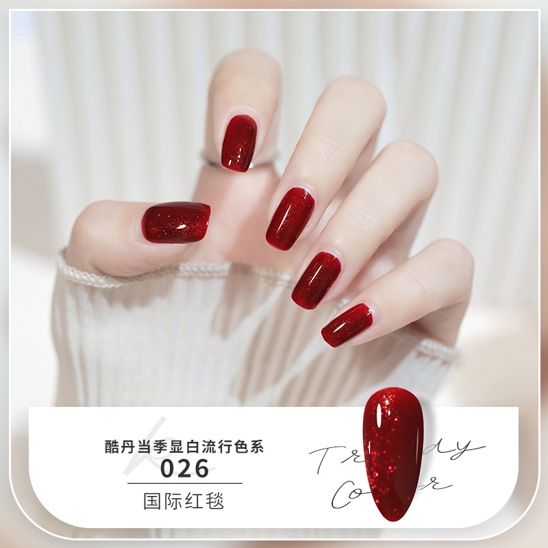 Cooldan esmalte de uñas de color sin hornear esmalte de uñas de larga duración de secado rápido para niños y mujeres embarazadas a base de agua desgarrable esmalte de uñas de verano