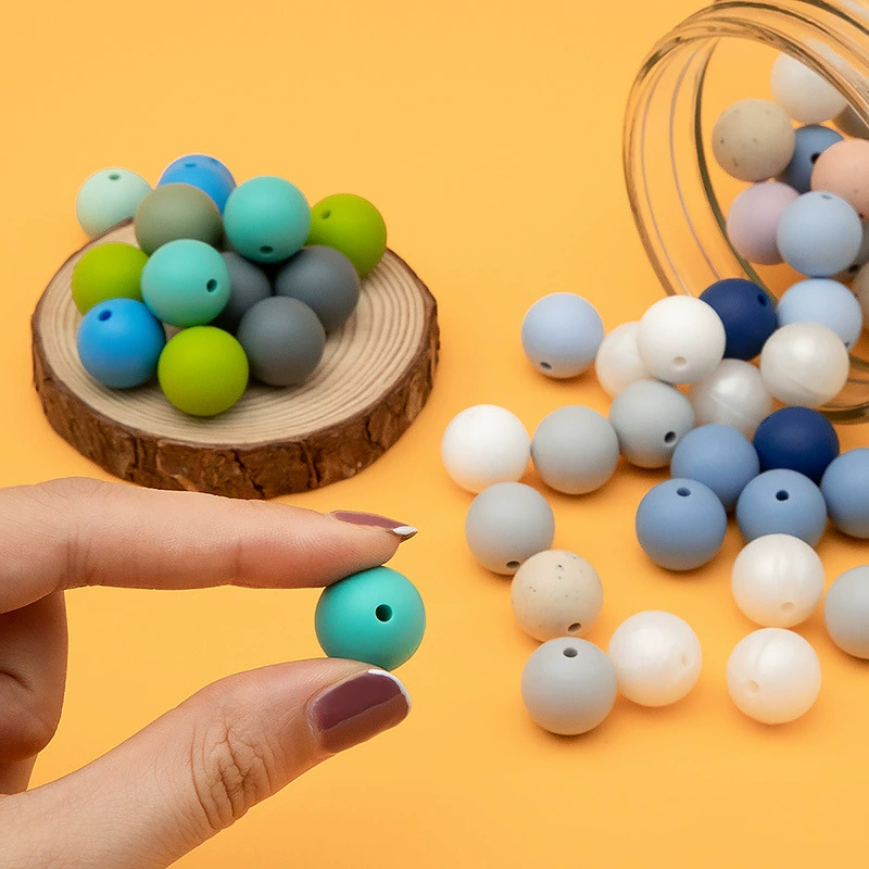Silicone round beads, children's pacifier for correct bite, (Physicals), wholesale