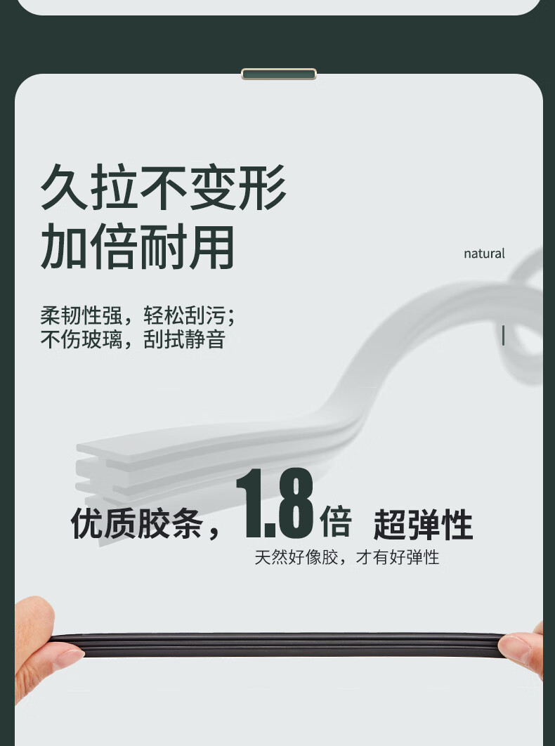 Suitable for Toyota Wilanda Wipers, Suitable for Wilanda Wipers for Models 21-22-23, Wilanda Front and Rear Wipers