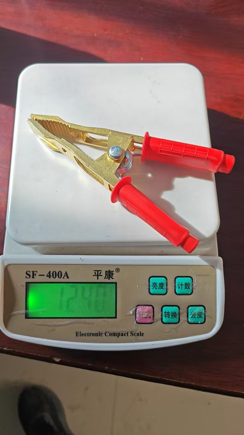 Car Battery Clamp Jumper Cable Pure Copper Charging Large Thickened Alligator Clip