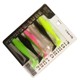 10 Colors Floating Paddle Tail Fishing Lure Soft Baits Fresh Water Bass Swimbait Tackle Gear