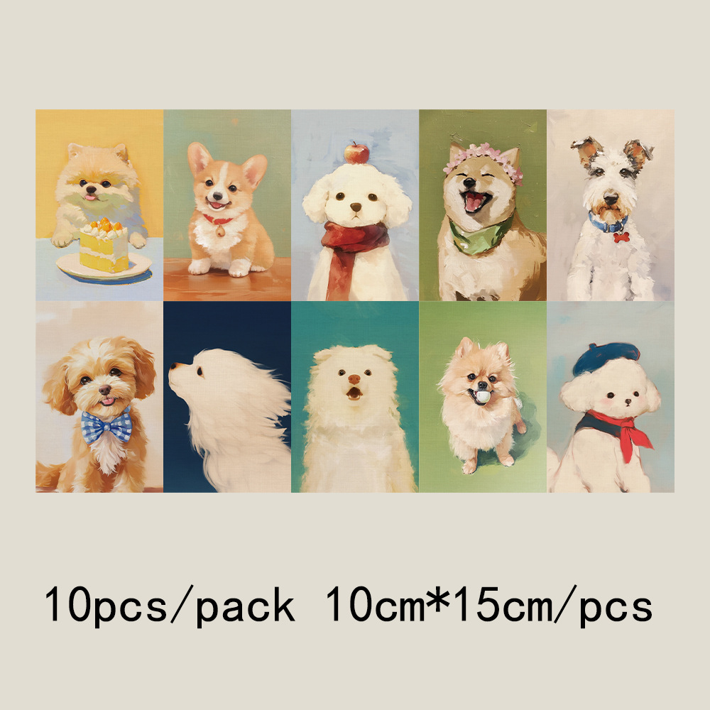 Colección de cientos de tarjetas de postal, estilo ins, estilo anime japonés, estilo retro, arte festivo, suministros culturales y creativos