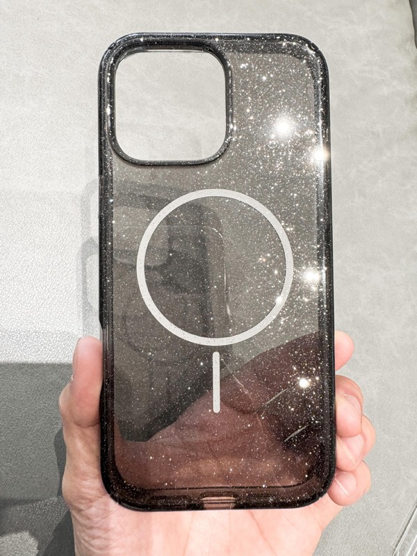 Defender Apple IP1716promax ファインマグネット magasafe 四隅衝突防止磁気グリッター携帯電話ケース|undefined