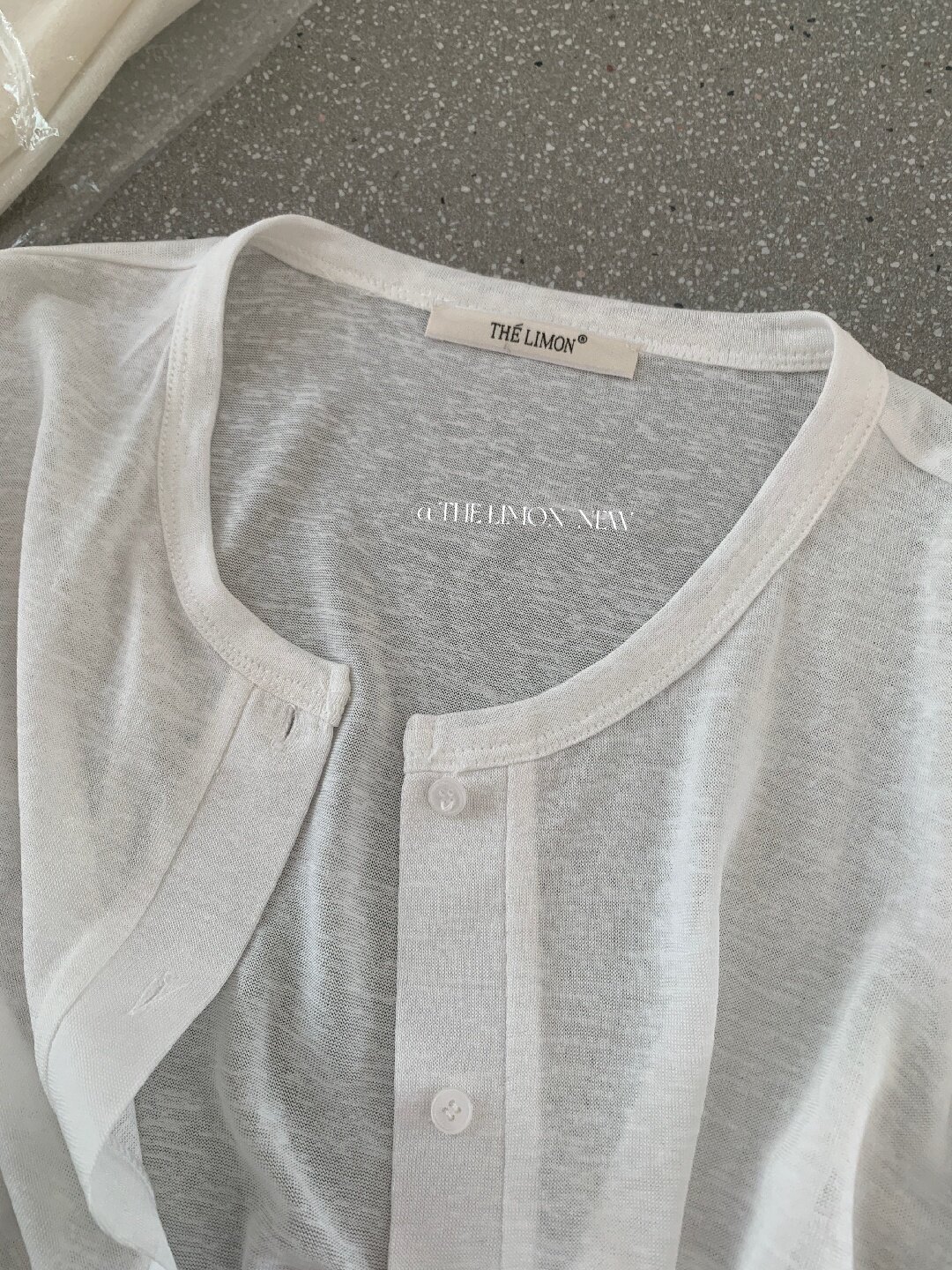 Bộ cardigan len mỏng kèm áo hai dây hai mảnh nữ mùa hè — Xám cacbon, xanh lam, màu hồng, Đậu xanh chi tiết 52