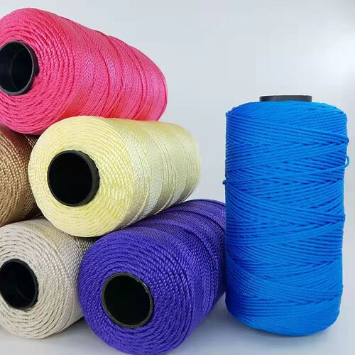 Three-ply nylon line braided binding line for hats, shoes, car seat cushions, ice silk woolen thread manufacturer wholesale