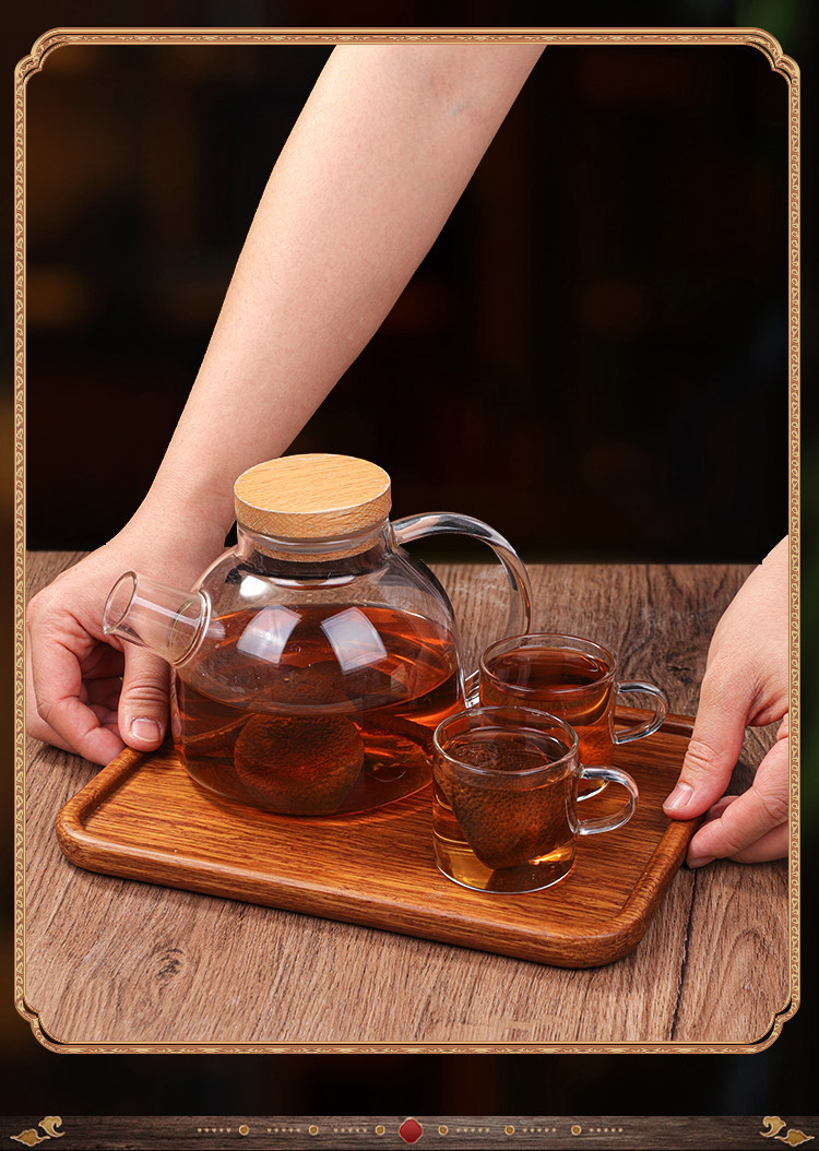Xinhui Aged Chenpi Dried Tangerine Peel 500g Bag for Tea and Culinary Use in use