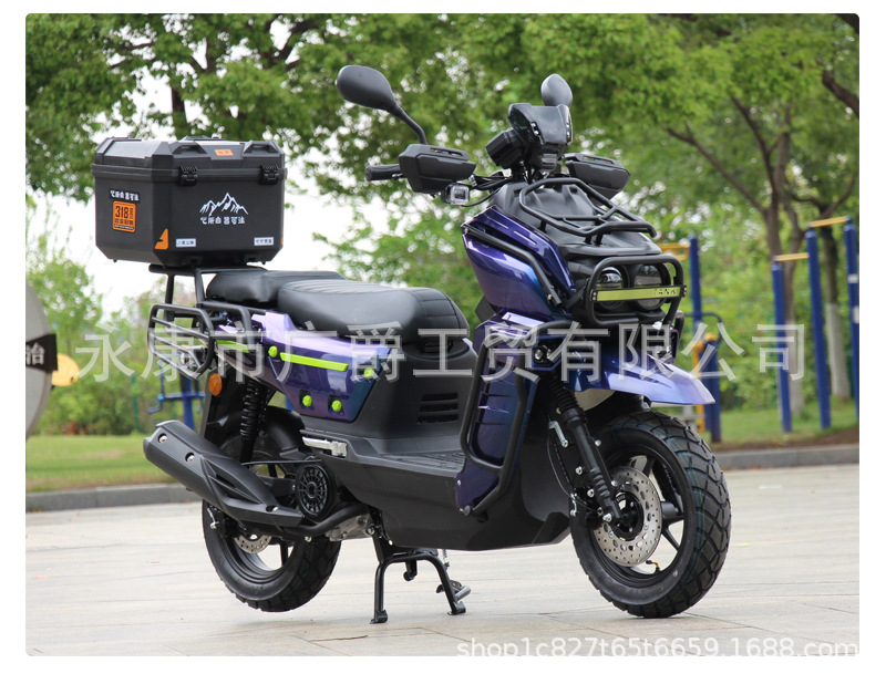 Export Tank Defender New 150Cc Scooter Off-Road Power-Assisted Two-Wheel Road Dominator for Adults