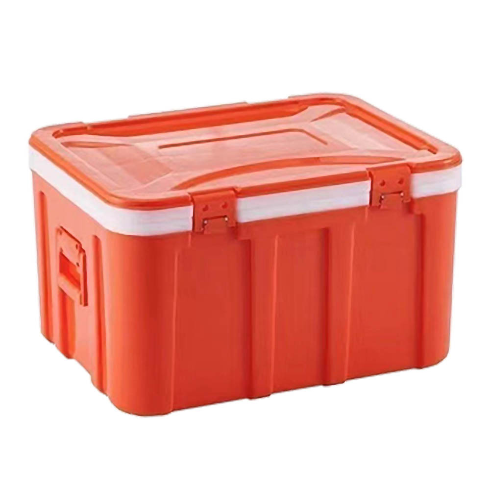 Barbacoa gran caja de comida para llevar de 120 litros, incubadora, puesto de piso, frío, engrosado, hogar, puesto de coche portátil, caja refrigerada