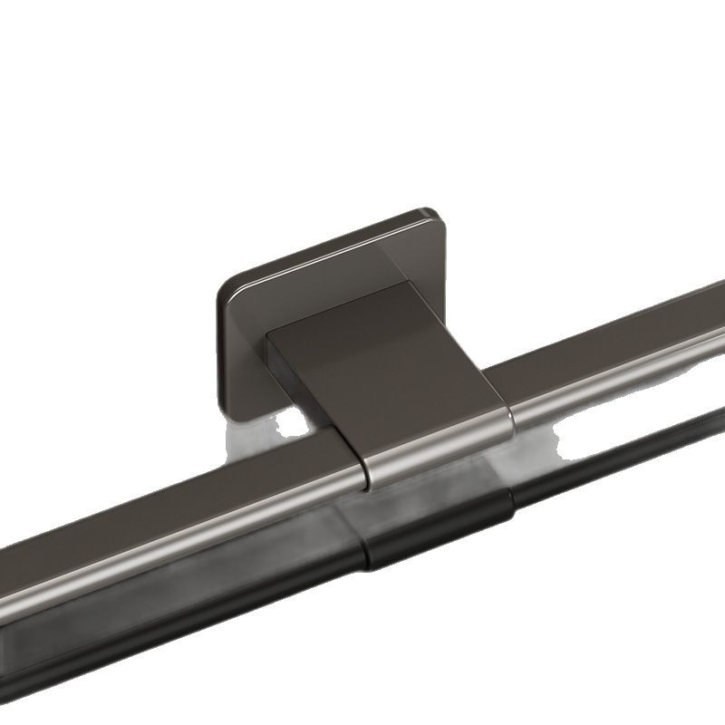 Punch-libre baño colgante traje tejido estante toalla barra única papel higiénico rack ropa gancho baño toalla rack