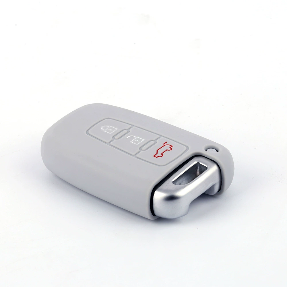 Modern silicone key bag, smart lock from soft rubber, remote control, protective case, 3 keys