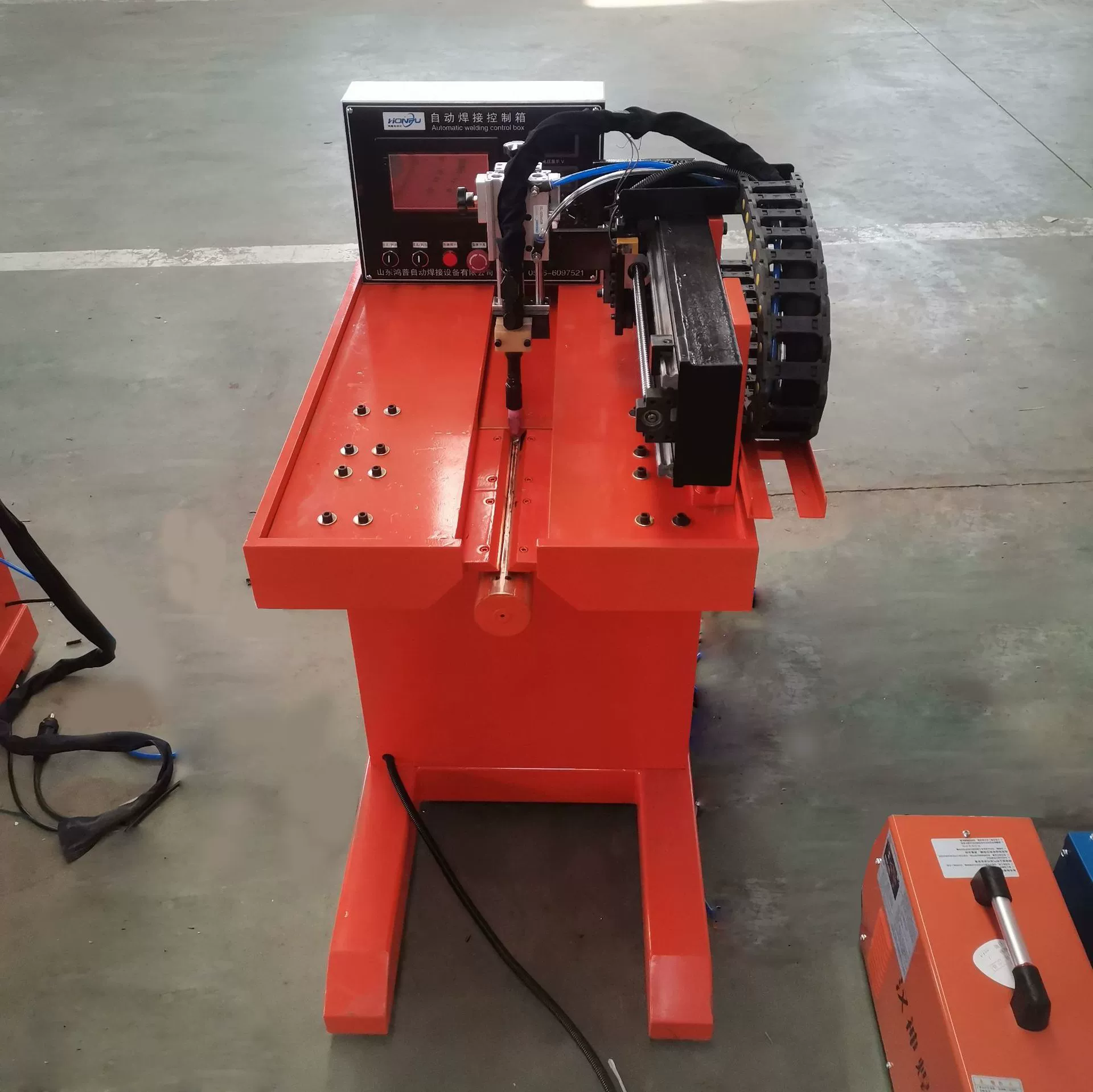 Автоматический сварочный аппарат для резервуаров с прямым швом, оборудование для автоматической сварки, аргонодуговая сварка нержавеющей стали