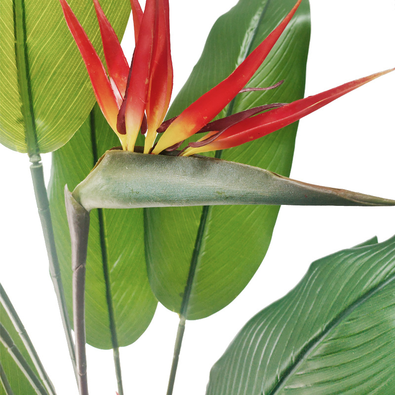 仿真大型植物鶴望蘭旅人蕉人造假花綠植室內裝飾擺件仿真天堂鳥