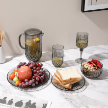 亚克力水壶餐厅酒吧饮料果汁壶办公室透明玻璃杯水果盘水杯批发