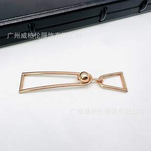 Factory in stock wholesale European and American fashion hat decorative buckle clothes pants shoes swimsuit bags link alloy buckle