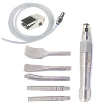 气动气铲凿子雕塑撬牡蛎壳5凿子微空气通量削片机带脚踏开关