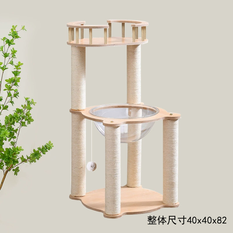 Space changeable climbing frame with accessories from natural wood, DIY