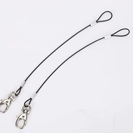 钥匙扣及钥匙扣配件;其他灯具配件;其他金属丝