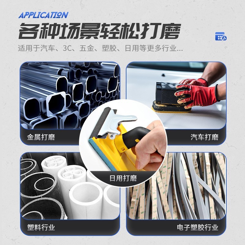 卸売ホット販売研磨工具ナイロンファイバーホイールエメリー砥石研磨ホイールハードウェア金属研磨ブラシ研削|undefined