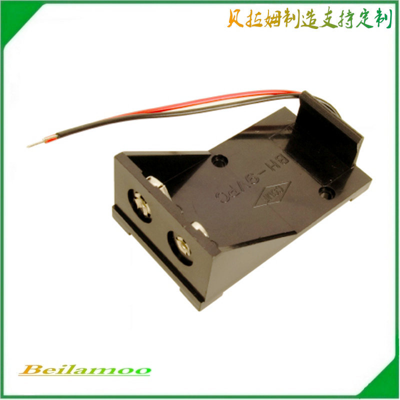 9v电池座 9v带线电池盒