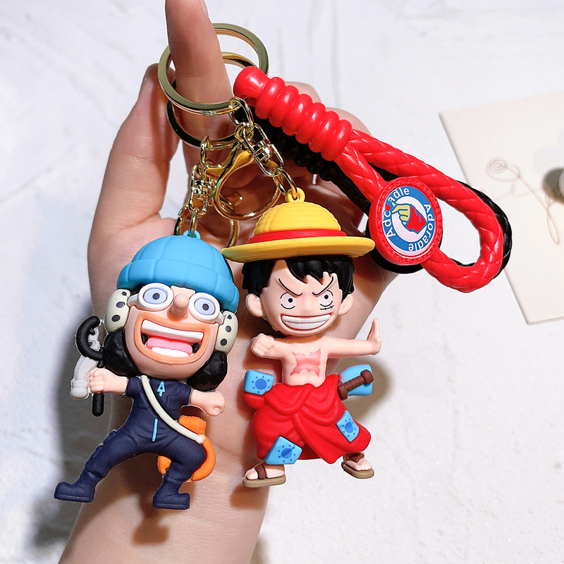 8Th Generation One Piece Keychain Luffy Nami Sanji Zoro Keychain Dragon Ball Doll Men and Women Pendant Pendant 8Th Generation One Piece Keychain Luffy Nami Sanji Zoro Keychain Dragon Ball Doll Men and Women Pendant Pendant