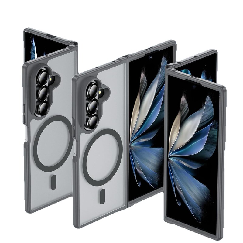 适用三星ZFold7折叠手机壳磨砂肤感磁吸ZFlip6全包防摔新款保护套|undefined