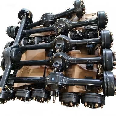 Three-Wheel Motorcycle 160 Drum Brake Non-Shifting Rear Axle Assembly Wholesale and Retail In-Stock Supply Front and Rear Axles