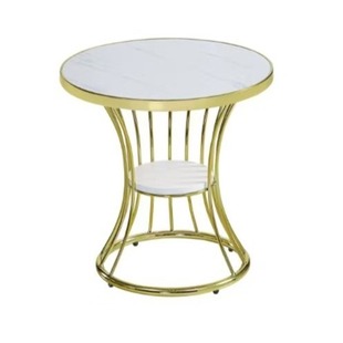 Scandinavian Acrylic Living Room Sofa Side Table Corner Table Small Coffee Table Accessible Luxury Iron Bedside Storage Small Round Table