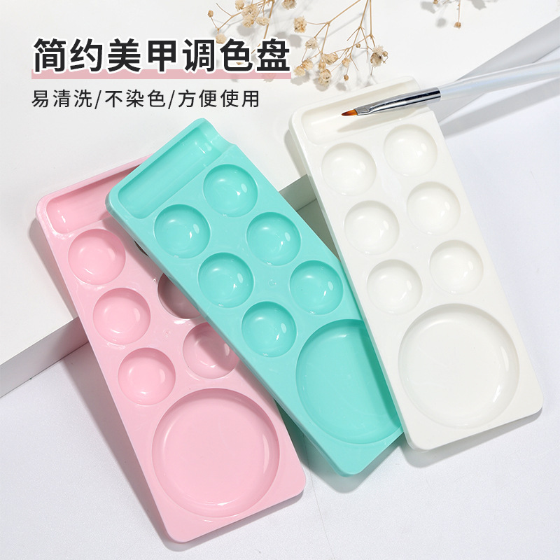 Japanese Manicure Palette Pen Holder Art Watercolor Painting Acrylic Color Butterfly Beginner Nail Painting Pigment Palette Japanese Manicure Palette Pen Holder Art Watercolor Painting Acrylic Color Butterfly Beginner Nail Painting Pigment Palette