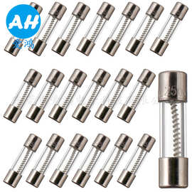 5*20慢断粗丝保险丝管1A 2A 3A 4A 5A 6A 8A 10A 15A 20A