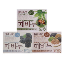 可進商超開票一般貿易韓國米時代栗皮五谷堅碳去灰皂沐浴皂香皂