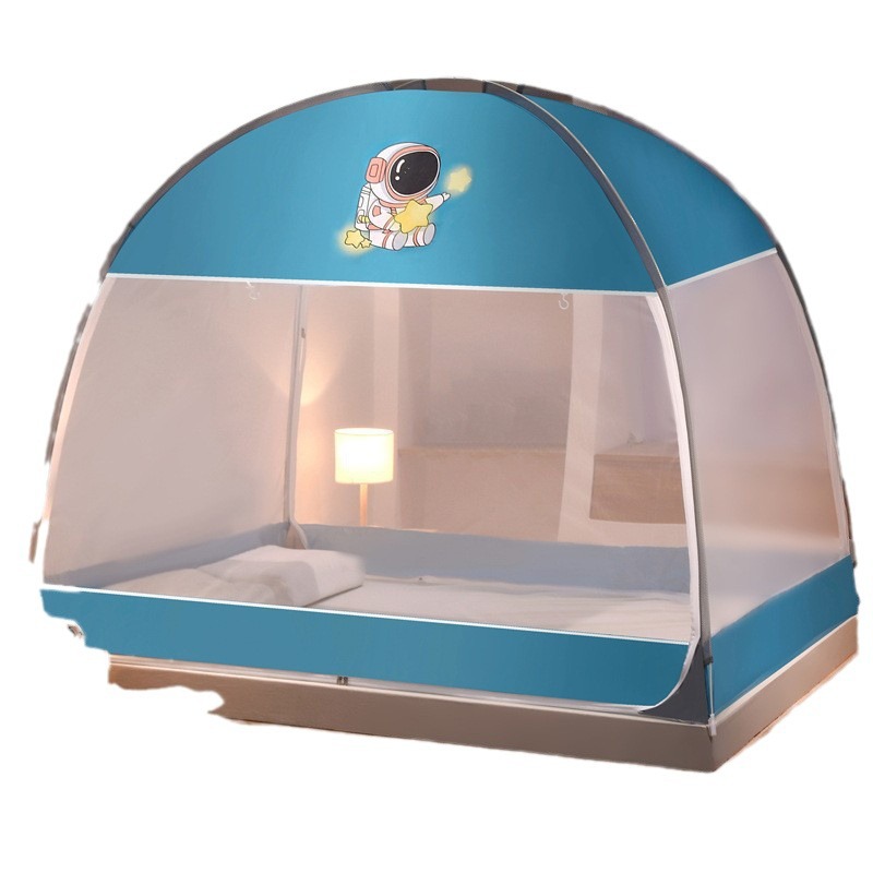 2024 nueva malla de cifrado mayor tela de polvo libre de instalación yurta mosquitera