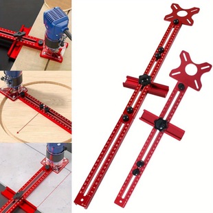 Special aluminum alloy milling round lengthened full set of wear-resistant bracket for woodworking adjustable folding backer super thick woodworking diy