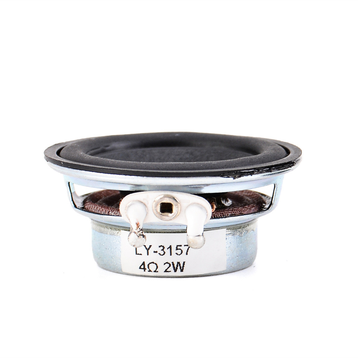 AI Smart Speaker 36mm Round Full-Range Speaker with Rubber Edge, 4Ω 2W Bluetooth Speaker Driver, Factory Direct