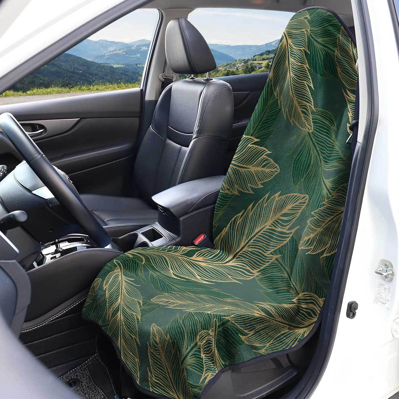Car seat towel cover front seat protector suitable for gym and exercise, universal for all seasons, car use 132