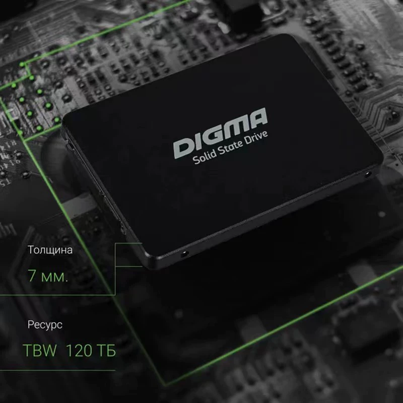 Твердотельный накопитель SSD внутренний 2.5" SATA3.0 апгрейд 4TB/2TB/1TB