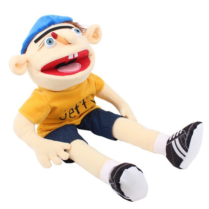 Cartoon Doll Funny Boy Hand Puppet Parent-Child Interaction Jeff Hand Puppet Creative Plush Toy Doll Cartoon Doll Funny Boy Hand Puppet Parent-Child Interaction Jeff Hand Puppet Creative Plush Toy Doll