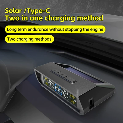 Tire pressure monitoring system System High-Precision Solar-Powered Tire