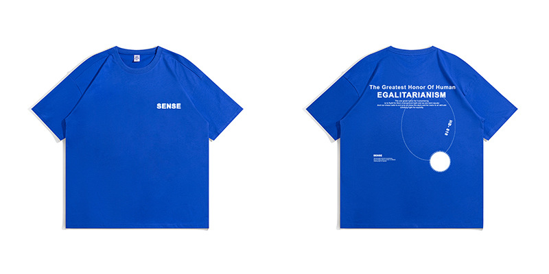 T-shirt da uomo in cotone stampato vestibilità oversize_voghion.com