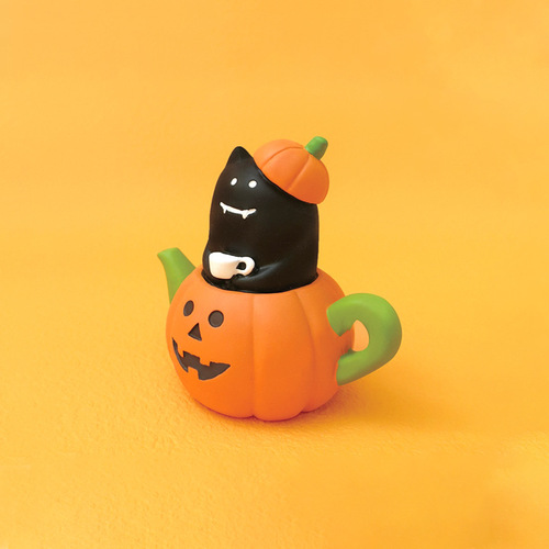 ZAKKA Halloween series ghost face ghost pumpkin micro scene resin crafts small ornaments wholesale