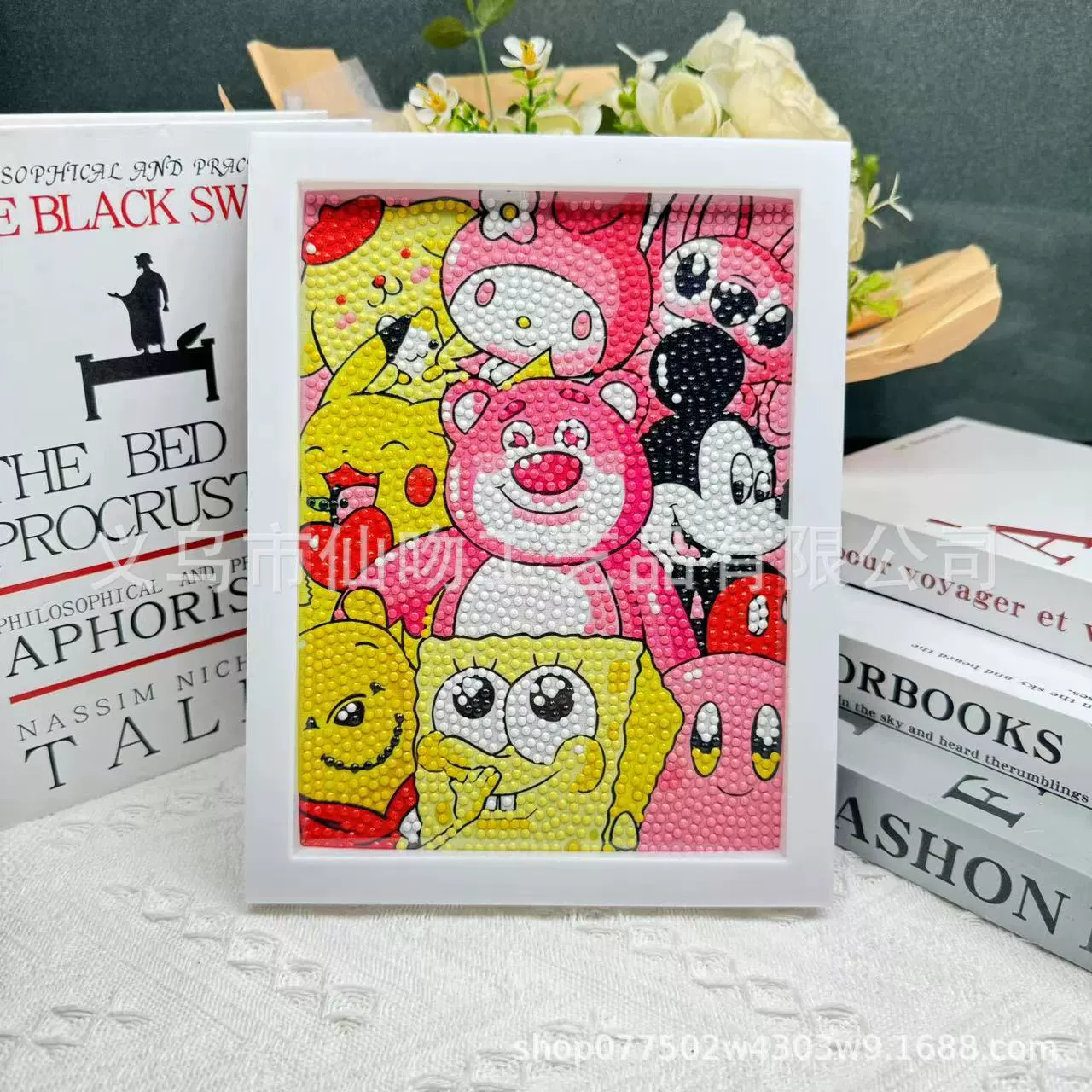 Набор для алмазной живописи Sanrio Kuromi, 17×22 см пластиковая рамка, набор для творчества DIY для детей