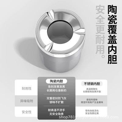 Car ashtray: Room, Office, Creative Smoke Extinguishing with