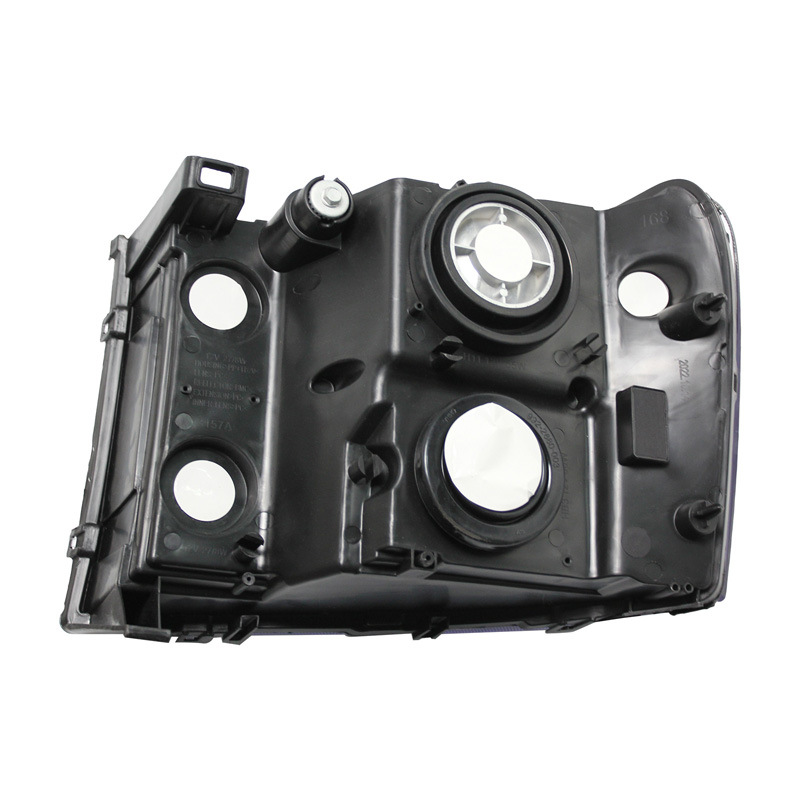 Aplicable a GMC07-13 Sierra faro medio ensamblaje halógeno original modelo negro con reflector lateral amarillo