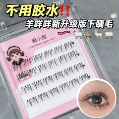 蜜小盒免膠羊咩咩下睫毛升級版上鏡自然仿真媽生好睫毛免卸偽素顏