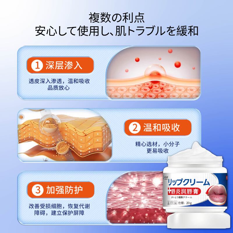 仓井奥科唇炎润唇膏唇部干裂起皮唇炎脱皮口角开裂护理保健膏跨境|undefined