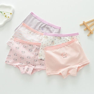 5 Pack ETXJUST Children's Underwear Cotton Girls Underwear Big Kids Girls Kids Baby Boxers 2-15 Years Old