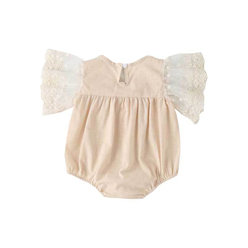 2022INS 夏季新品婴幼儿童女宝宝大飞袖花边包