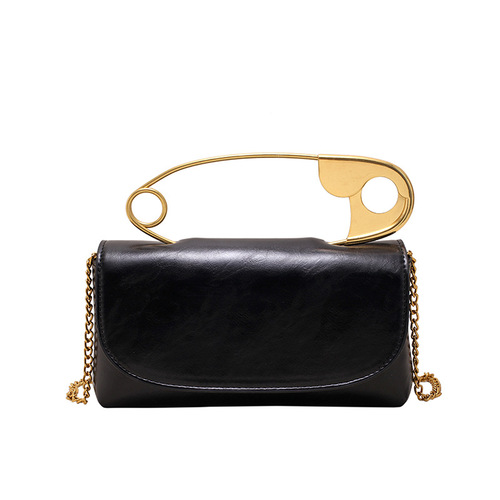 Korean version of personalized needle bag women's handbag  new large-capacity style shoulder bag trendy chain crossbody bag