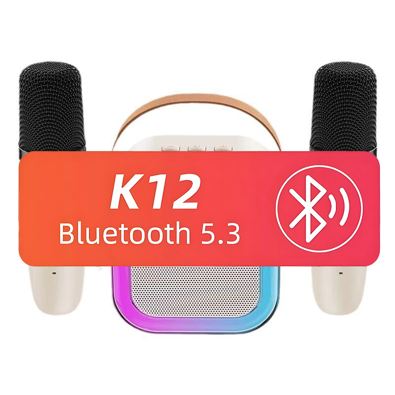 Douyin K12 Bluetooth スピーカーマイク一体型スピーカー屋外スピーカーカラオケ Bluetooth 小型スピーカー Bluetooth スピーカークロスボーダー|undefined