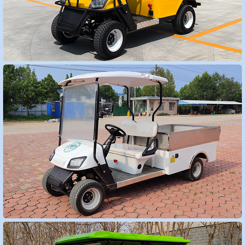 8-Seat Electric Golf Cart Tourist Attraction Shuttle Hotel B&B Shuttle Bus Sightseeing Golf Cart